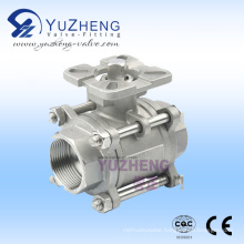 3PC Stainless Steel Industrial Valve Manufacturer